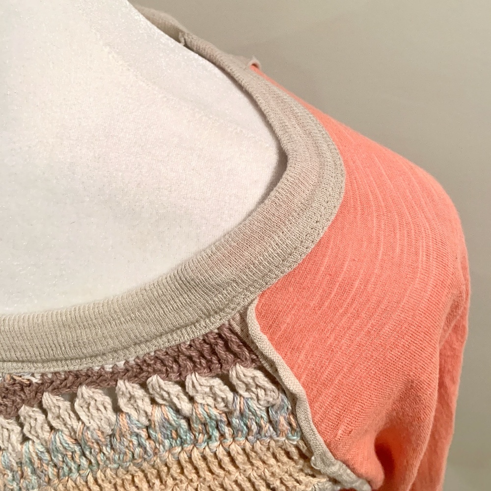 Free People Spring Bound 3/4 Sleeve Top - Picture 9 of 11